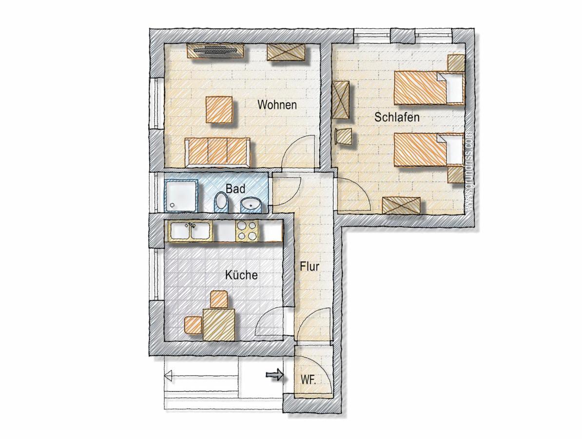 Ferienwohnung Kastanienblick Uelzen Kültér fotó